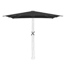 Stokparasoldoek Glatz Smart - 200x200cm vierkant (Stofklasse 4)