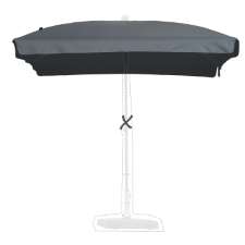 Stokparasoldoek Madison Patmos 210x140cm rechthoek (grey)