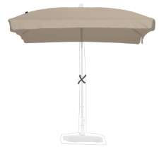 Stokparasoldoek Madison Patmos 210x140cm rechthoek (ecru)