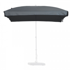 Stokparasoldoek Madison Patmos 210x140cm rechthoek (grey)