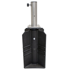 Platinum ingraafvoet inclusief staander max 70mm