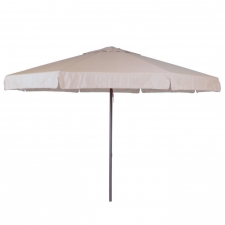 Rhino umbrellas Parasol Quito 400cm rond (Ecru)