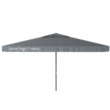 Parasol Quito 400x300cm (Grey) met bedrukking