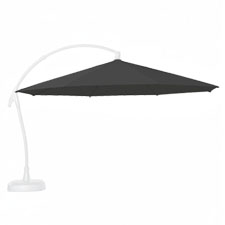Parasoldoek Rhino - 350cm rond voor Reflexion en Scope / Easy sun / Sombrano dark grey (polyester)