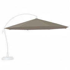 Parasoldoek Rhino - 350cm rond voor Reflexion en Scope / Easy sun / Sombrano taupe (polyester)