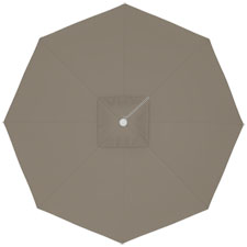 Rhino umbrellas Parasoldoek Rhino   350cm rond voor Reflexion en Scope / Easy sun / Sombrano taupe (polyester)