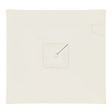 Rhino umbrellas Parasoldoek Rhino   320x320cm vierkant voor Reflexion en Scope / Easy sun off white (polyester)