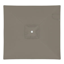 Rhino umbrellas Parasoldoek Rhino   320x320cm vierkant voor Reflexion en Scope / Easy sun taupe (polyester)