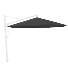 Parasoldoek Rhino - 400cm rond voor Sombrano dark grey (polyester)