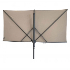 Vrijhangende zweefparasol Sunwave Square 250x125 (Ecru)