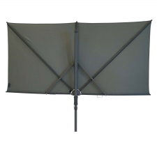 Vrijhangende zweefparasol Sun Square 250x125 (Grey)