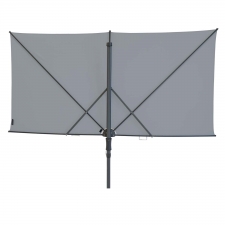 Vrijhangende zweefparasol Sunwave Square 250x125 (Light grey)