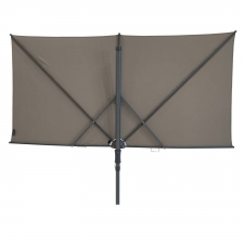 Vrijhangende zweefparasol Sunwave Square 250x125 (Taupe)