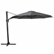 Zweefparasol Palmas 330cm rond (charcoal grey)