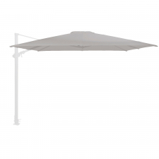 Zweefparasoldoek Siesta Premium - 300x300cm (mid grey)