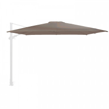 Zweefparasoldoek Siesta Premium - 300x300cm (taupe)