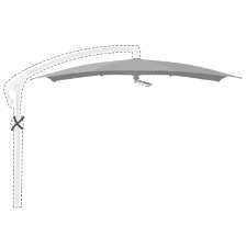 Zweefparasoldoek Glatz Pendalex® P+ - 285x230cm rechthoek (Stofklasse 5)