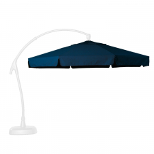 Hartman parasols Zweefparasoldoek Hartman Reflexion en Scope zweefparasol   350cm rond marine blauw (polyester)