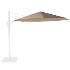 Zweefparasoldoek Platinum Challenger T1 - 350cm rond (Taupe)