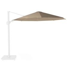 Zweefparasoldoek Platinum Challenger T2 - 350cm rond (Taupe)