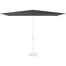 Tweedekans - Stokparasoldoek Riva 300x200cm rechthoek (Zwart)