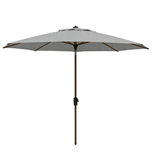 Parasol Lisbon 300cm (mellow silver)