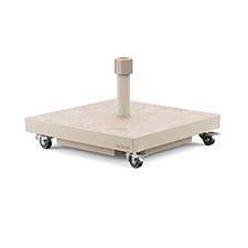 Parasolvoet Ceramica vulbaar tot 40kg sandstone