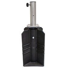 Platinum ingraafvoet inclusief staander tot 70mm