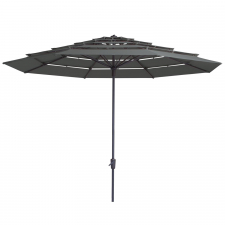 Parasol Syros open air 350cm (Grey)