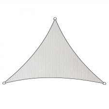 Schaduwdoek Iseo HDPE driehoek 3x2,5m (wit)