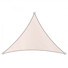 Schaduwdoek Livigno polyester driehoek 3x2,5m (naturel)