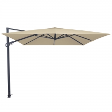 Vrijhangende zweefparasol Monaco Flex III 300x300 (ecru)