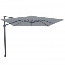 Vrijhangende zweefparasol Monaco Flex III 300x300 (light grey)