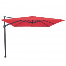 Vrijhangende zweefparasol Monaco Flex III 300x300 (brick red)