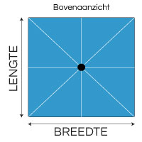 bijl Sta in plaats daarvan op Beter Parasolhoes kopen | Direct uit voorraad leverbaar | Parasol-shop.nl