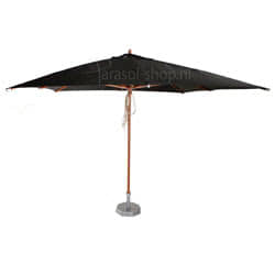 Houten parasol